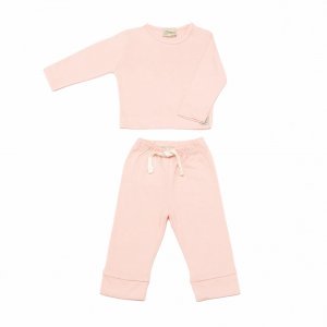 Organik Pamuk Kumaş Bebek ve Çocuk Alt Üst Takım