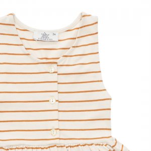 Edel Weiss Modal Kumaş Yazlık Baharlık Kız Bebek Çocuk Kolsuz Elbise