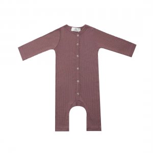 Edel Weiss Modal Kumaş Uzun Kollu Kız Erkek Bebek Çıt Çıtlı Tulum