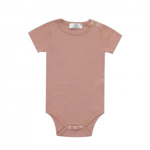 Edel Weiss Modal Kumaş Yarım Kol Kız Erkek Bebek Body