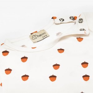 Desenli Organik Pamuk Kumaş Bebek ve Çocuk Alt Üst Takım