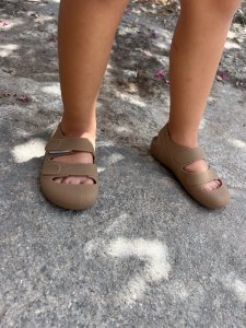 Toe Jelly Yumuşacık Cırt Cırtlı Kız Erkek Bebek Çocuk Sandalet